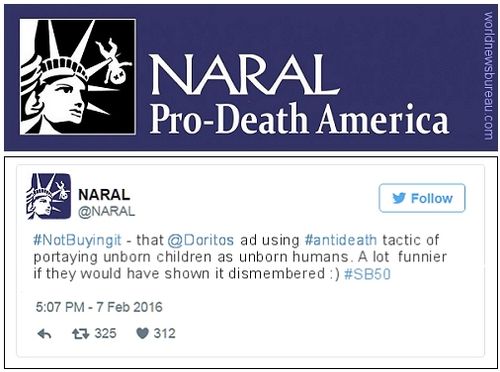 NARAL Tweet